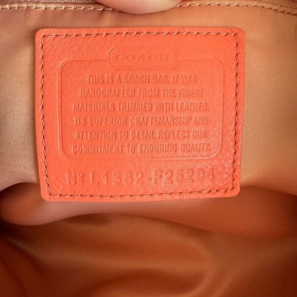 Coach Signature Belle Carryall - Picture 9 of 10